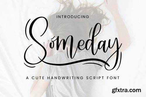 Someday – Handwriting Script Font
