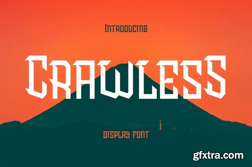 Crawless - Display Font