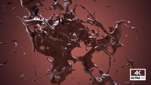 Videohive - Abstract Chocolate Splash V2 - 33514521 - 33514521