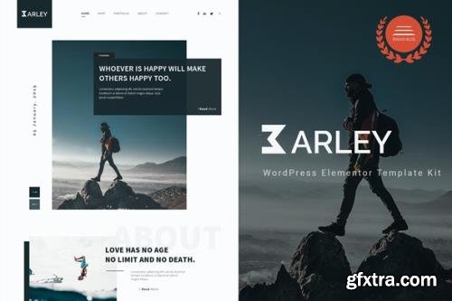 ThemeForest - Barley v1.0.0 - Blog & Magazine Elementor Template Kit - 33507949