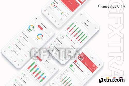 Finance App UI Kit 9S6MKE2