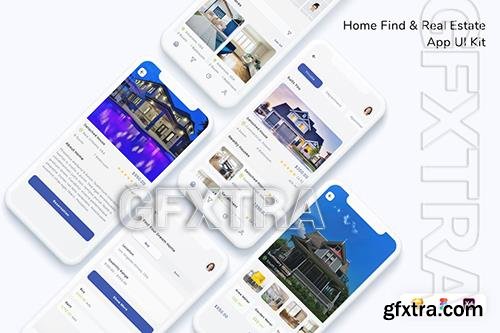 Home Find & Real Estate App UI Kit GXUKA8N