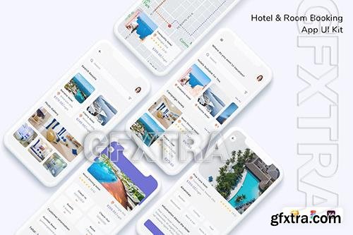 Hotel & Room Booking App UI Kit C6VUH47