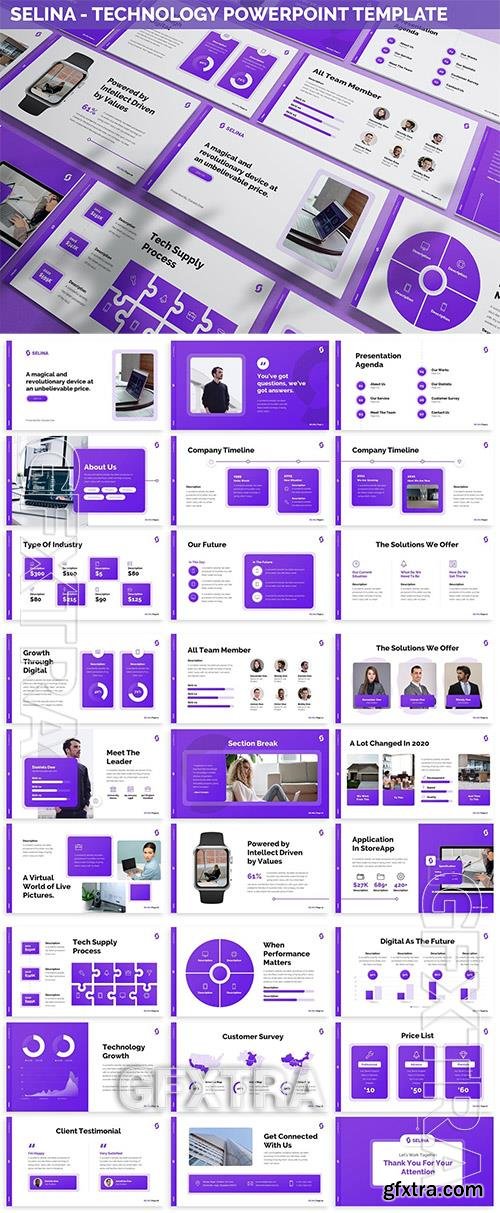 Selina - Technology Powerpoint Template 3Y8D3BD