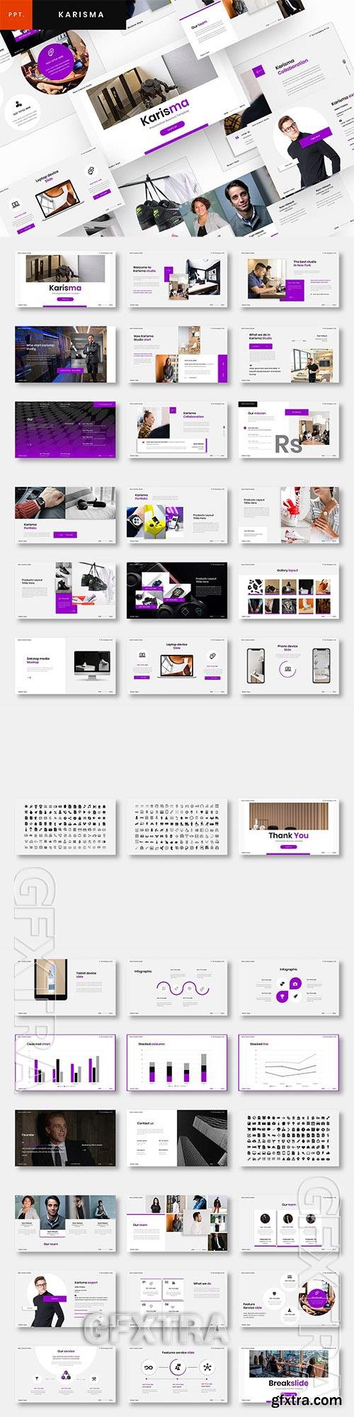 Karisma – Business Powerpoint, Keynote and Google Slides Template