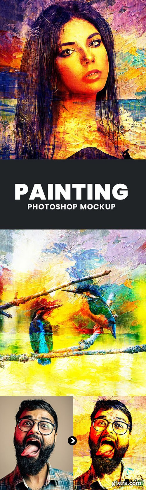 GraphicRiver - Painting Photoshop Mockup 32824265