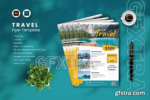 Travel flyer Template vol-18 CJYJWPU