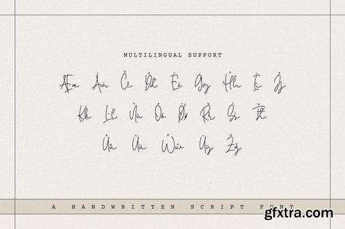 Linguista - Monoline Signature Font