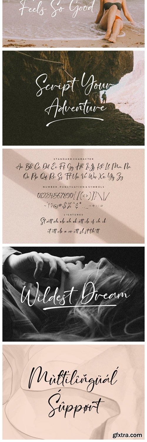 Beauty Touch Font