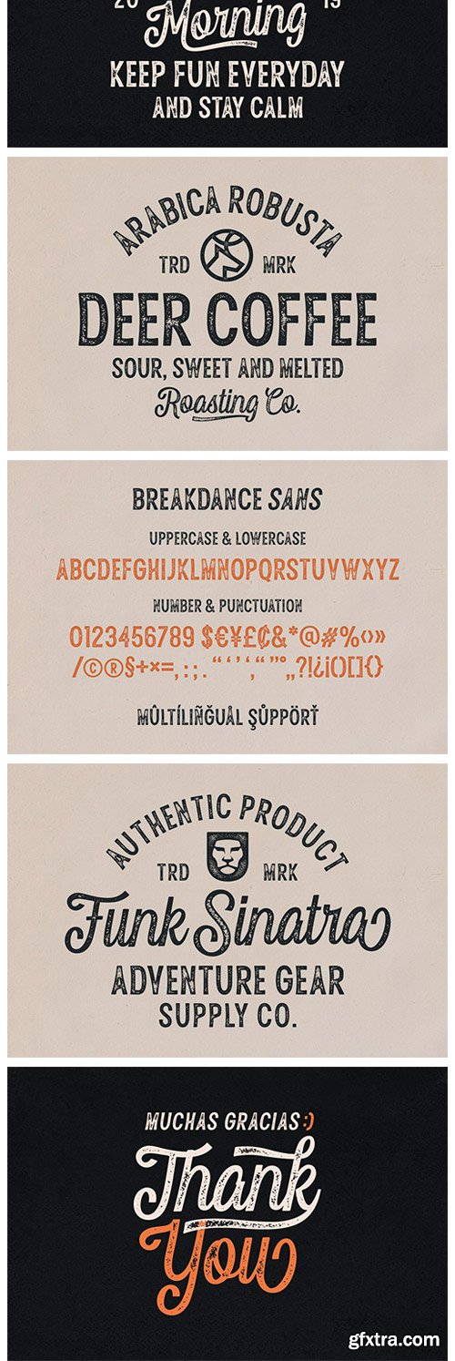 CM - Breakdance Vintage Font 4074973