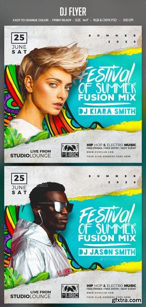 GraphicRiver - Dj Flyer 27974245