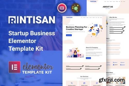 ThemeForest - Rintisan v1.0.0 - Startup Business Elementor Template Kit - 33486743