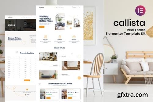 ThemeForest - Callista v1.0.0 - Real Estate Elementor Template Kit - 33541625