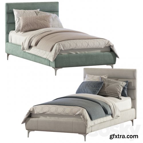 Bed Pfeiffer Upholstered Bed 2