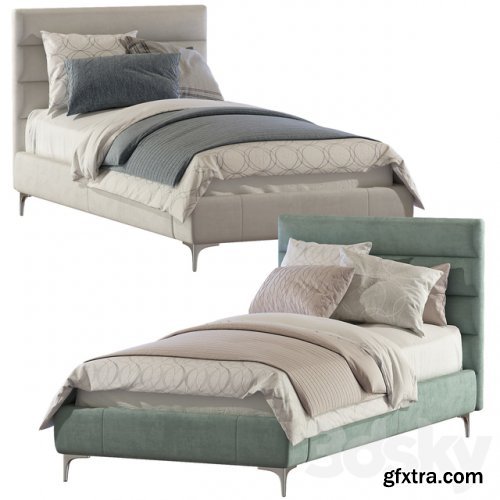 Bed Pfeiffer Upholstered Bed 2