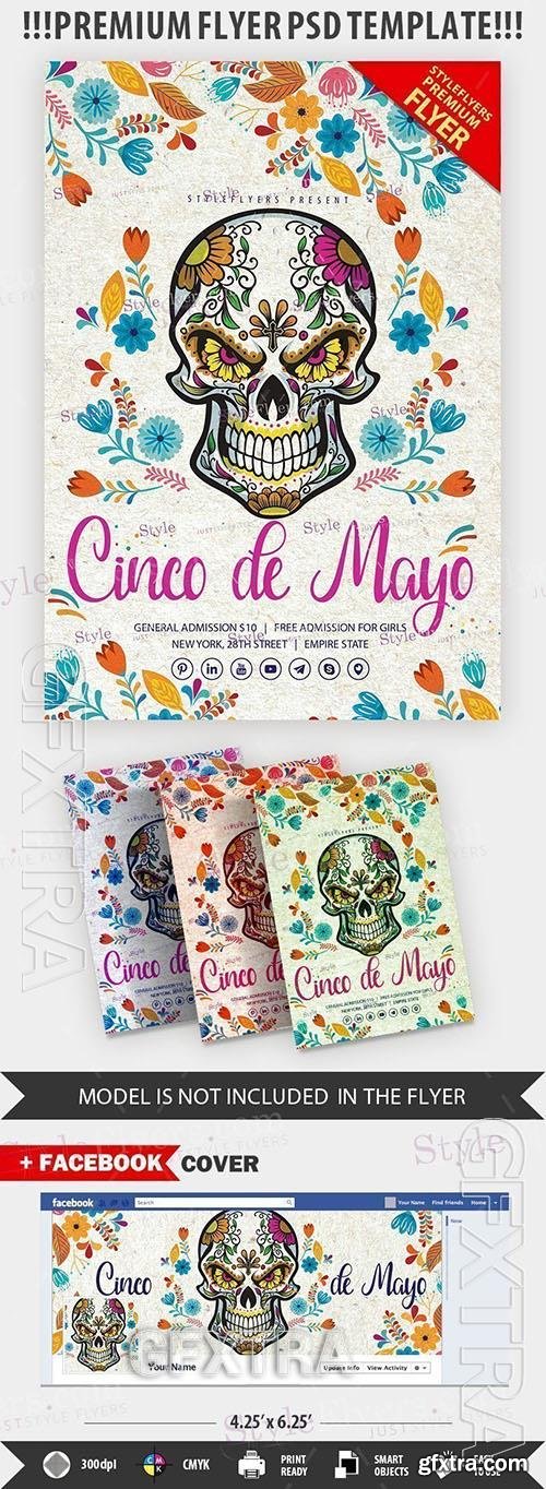 Cinco de Mayo PSD Flyer Template