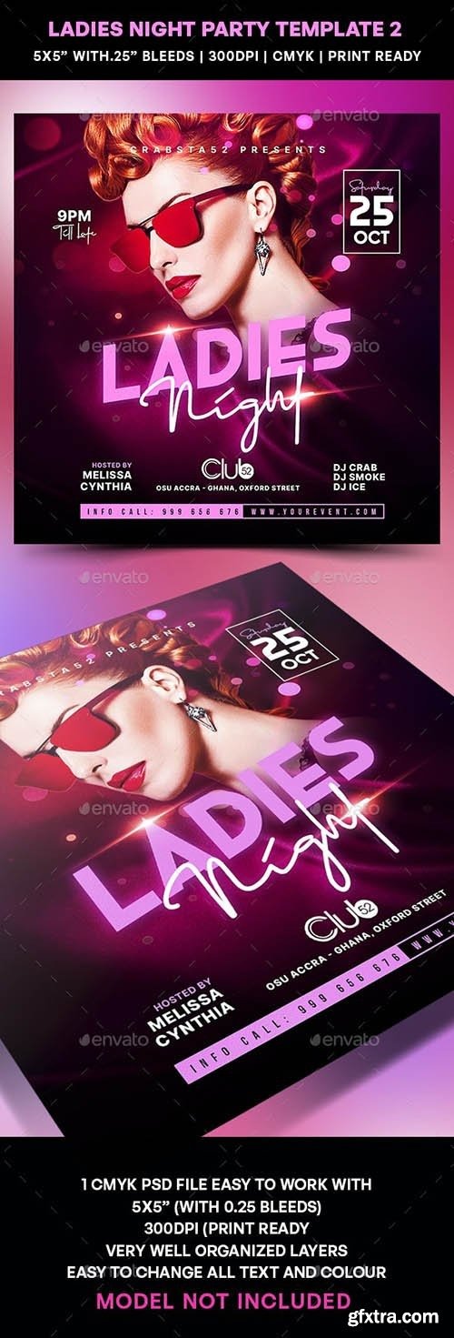 GraphicRiver - Ladies Night Flyer Template 2 27852867