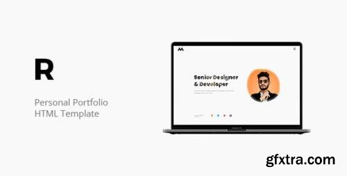 ThemeForest - Ryker v1.0 - Personal Portfolio Template (Update: 22 August 21) - 24819093