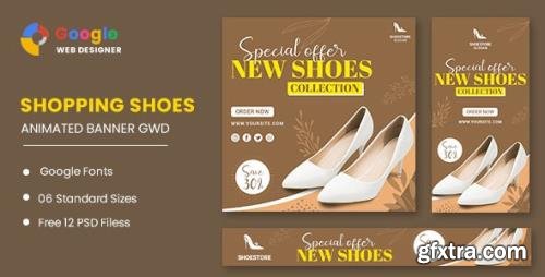 CodeCanyon - Women's Shoes HTML5 Banner Ads GWD - 33549640