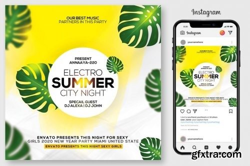 CreativeMarket - Summer Flyer 4967088