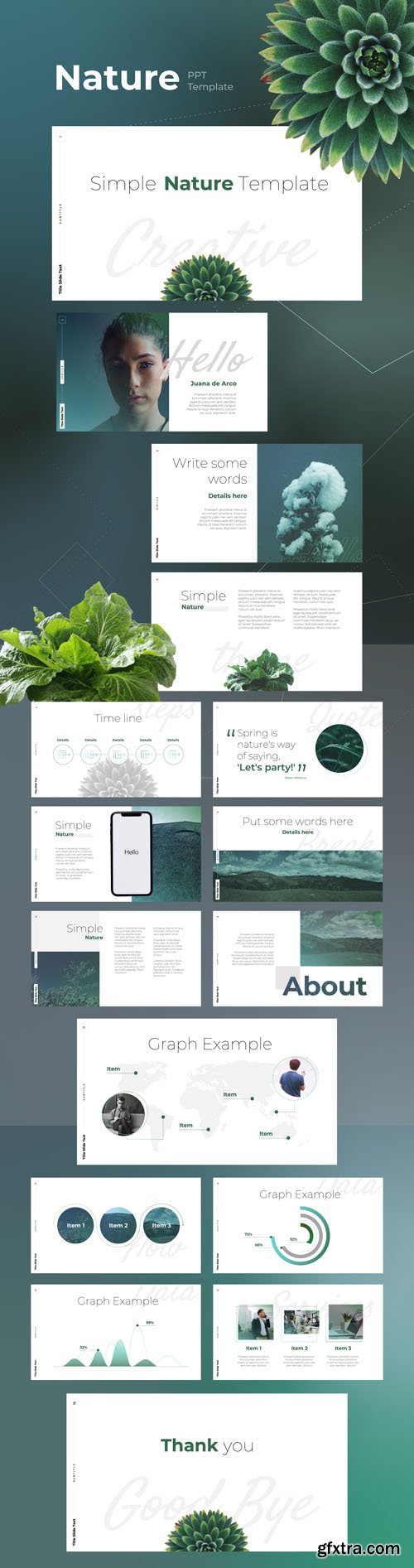 Nature Powerpoint Presentation Template