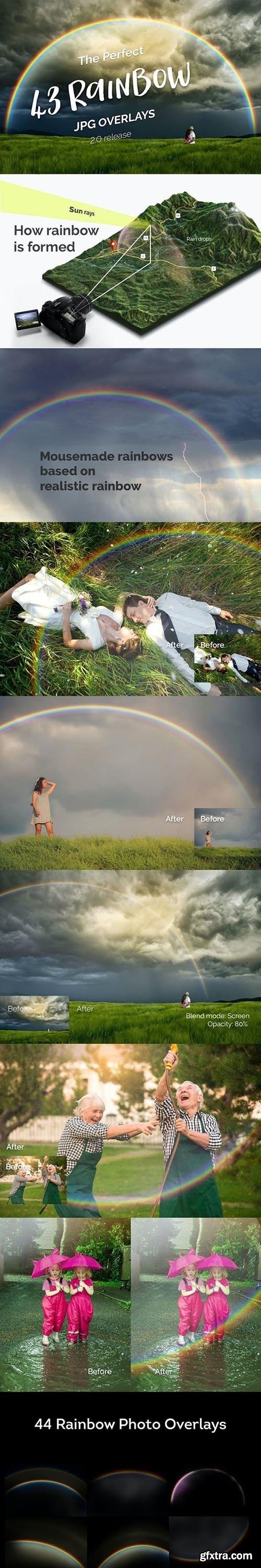 GraphicRiver - 43 Rainbow Photo Overlays 2.0 27028146