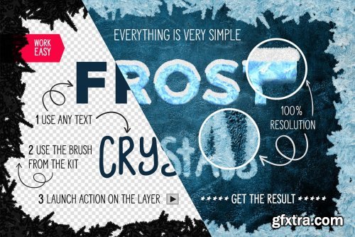 CreativeMarket - Frost Actions Styles Brushes For Ps 4603626