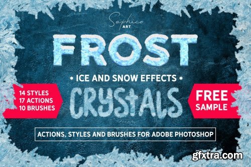 CreativeMarket - Frost Actions Styles Brushes For Ps 4603626