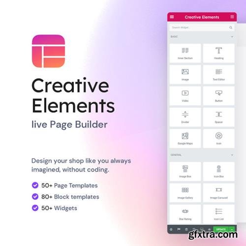 Creative Elements - live PageBuilder v2.5.6 - PrestaShop Module