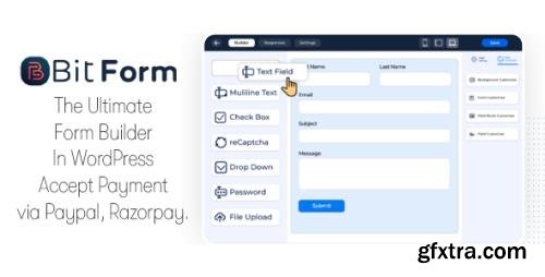 Bit Form Pro v1.4.6 - WordPress Drag & Drop Contact Form, Payment Form Builder - NULLED