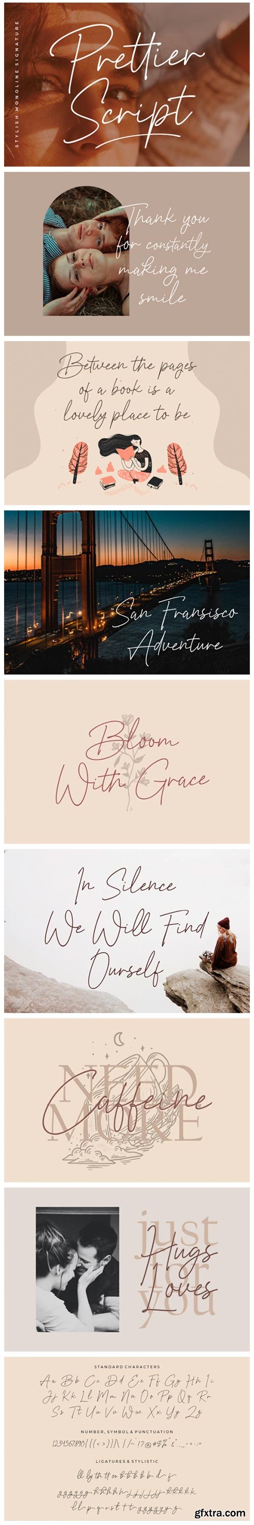 Prettier Script Font