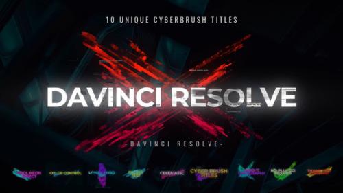 Videohive - Cyber Brush Titles - 31007799 - 31007799