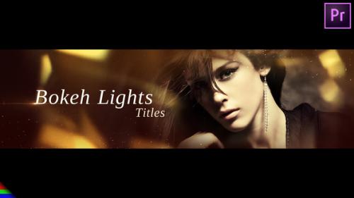 Videohive - Bokeh Lights Titles - 33162673 - 33162673