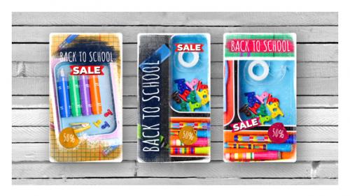 Videohive - Back To School Instagram Stories - 33380743 - 33380743