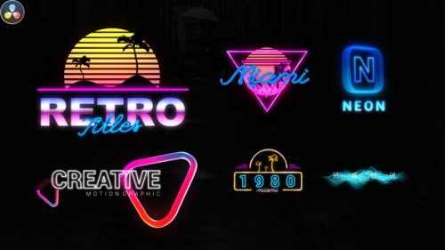 Videohive - Neon Creative Titles - 33399703 - 33399703