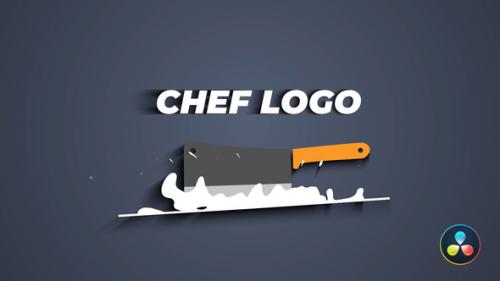 Videohive - Chef Knife Logo - 33411988 - 33411988