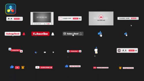 Videohive - YouTube Subscriber Pack - 33458229 - 33458229