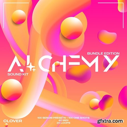 Clover + Synthetic "Alchemy" Sound Kit [BUNDLE] WAV MiDi XFER RECORDS SERUM