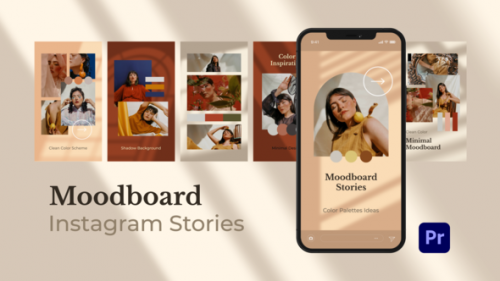 Videohive - Moodboard Minimal Instagram Stories for Premiere Pro - 33495968 - 33495968