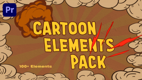 Videohive - Cartoon Elements Pack - 33501922 - 33501922