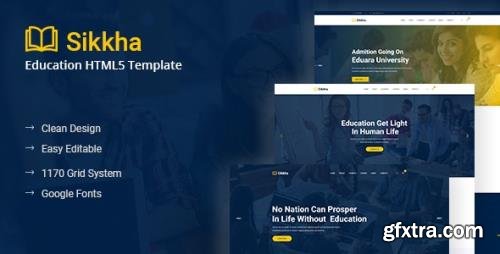 ThemeForest - Sikkha v1.0 - Education HTML Template - 22582745