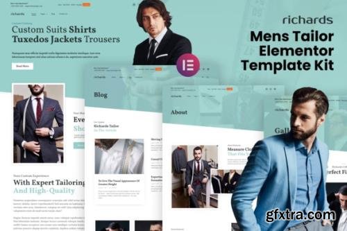 ThemeForest - Richards v1.0.0 - Men's Tailor Elementor Template Kit - 33549793