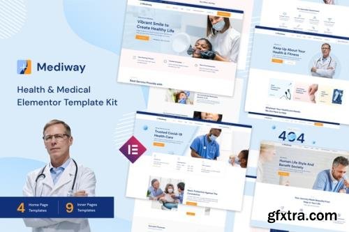 ThemeForest - Mediway v1.0.0 - Health & Medical Elementor Template Kit - 33541632