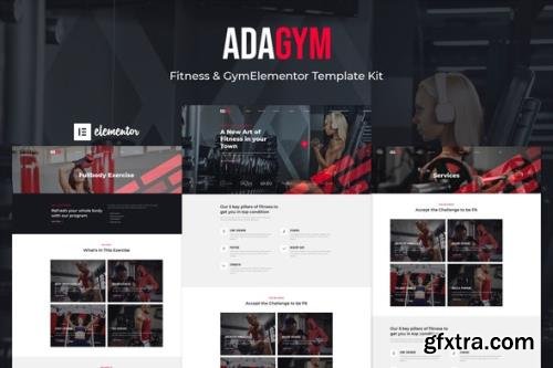 ThemeForest - Adagym v1.0.0 - Fitness & Gym Elementor Template Kit - 33552352