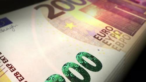 Videohive - Euro 200 money counting seamless loop - 33521679 - 33521679