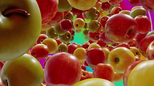 Videohive - Fruit Fresh Apple In Retro 04 HD - 33527186 - 33527186