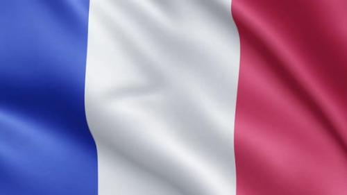 Videohive - French flag | Flag of France | 60fps | UHD - 33546674 - 33546674