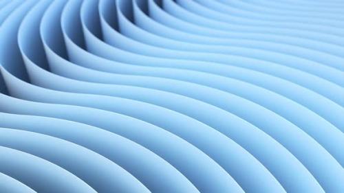 Videohive - 3d animation abstract background with smooth curvature effect - 33546741 - 33546741