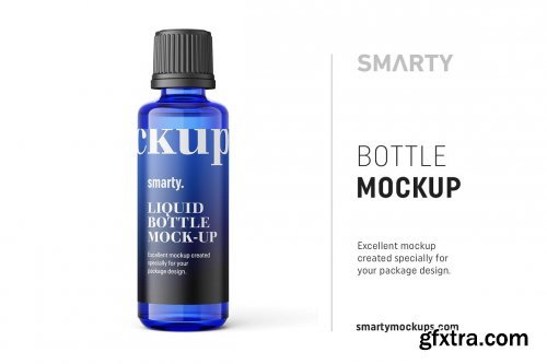 CreativeMarket - Essential oil bottle mockup 50ml 4824573