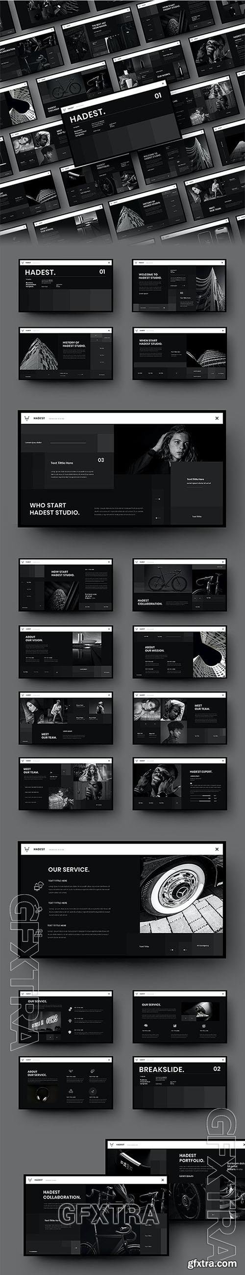 Hadest – Business Powerpoint, Keynote and Google Slides Template